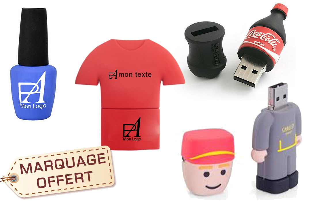 Clé USB personnalisée avec le logo