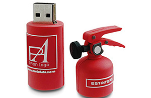 Clé USB personnalisée 3D en forme logo sur mesure