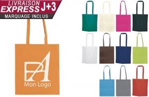 Tote bag non-tissé à personnaliser en express