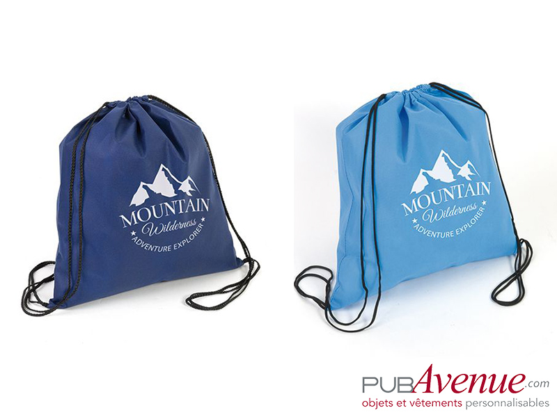 Sac à dos ficelle non-tissé publicitaire en express Sac à dos ficelle non-tissé publicitaire en express