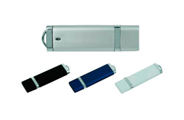 Clé USB personnalisée Pvc et insert en alu