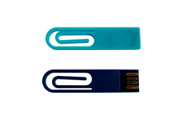 Clé USB personnalisée en forme de trombone