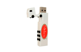 Clé USB personnalisée en forme de camion semi-remorque