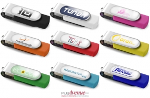 Clé USB personnalisée Twister Doming