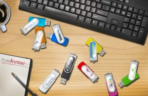 Clé USB personnalisée Twister Doming