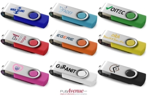 Clé USB 3.0 personnalisée professionnelle Twister