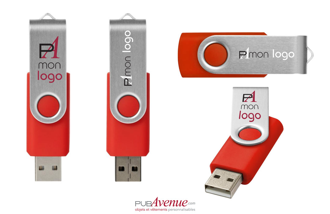 Clé USB publicitaire [Personnalisées Petite quantité] Clés USB  Publicitaires Pas Cher