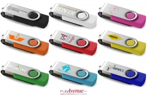 Clé USB personnalisée Twister Classic