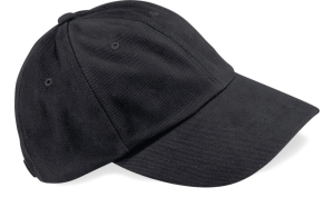 Casquette personnalisée à profil bas 6 pans en coton brossé