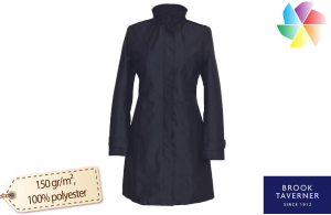 Manteau business imperméable pour femme personnalisable 