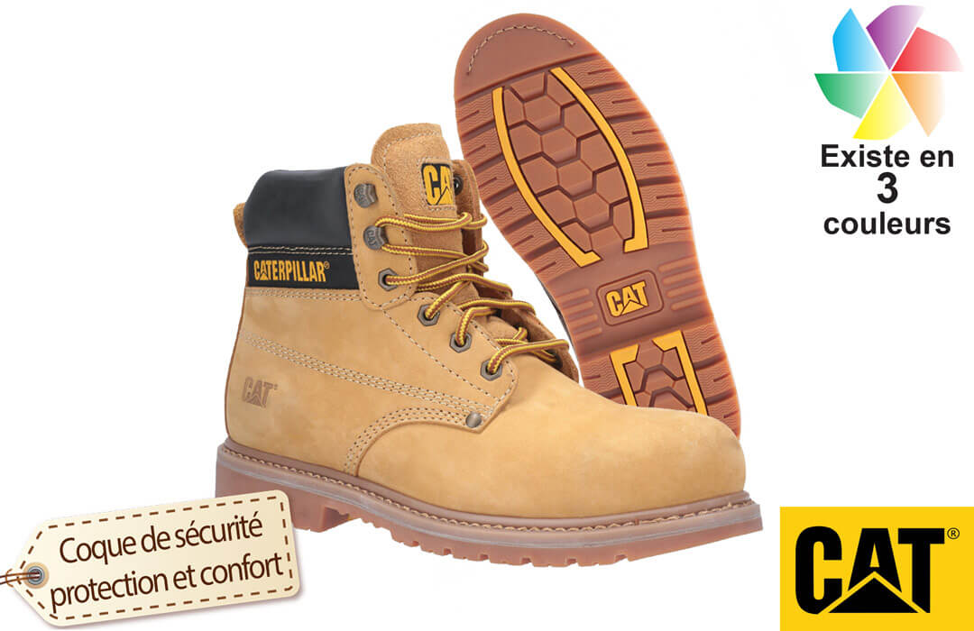 Caterpillar Bottes De Travail - Chaussures de travail confortables