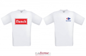 T-shirt b&c exact 150 blanc pour enfant