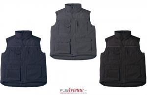 Blouson de travail sans manche b&c pour professionnel