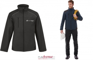 Softshell personnalisée de travail professionnelle B&C Pro