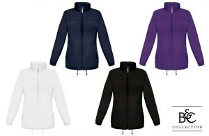 Coupe vent K-Way® personnalisé b&c Sirocco pour femme