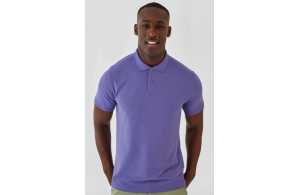 Polo personnalisé B&C OEKO-TEX® en coton bio pour homme