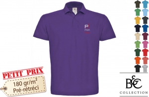 Polo promotionnel à manches courtes B&C personnalisé pour homme