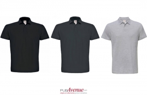 Polo promotionnel à manches courtes B&C personnalisé pour homme