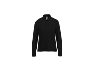 My polo b&c personnalisé manches longue pour femme