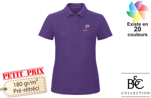 Polo promotionnel B&C personnalisé pour femme