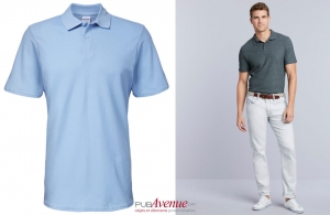 Polo personnalisé tendance gildan pour homme