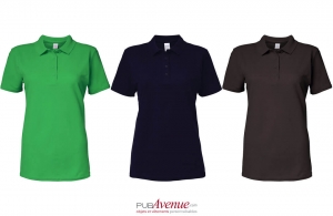 Polo personnalisé tendance gildan pour femme