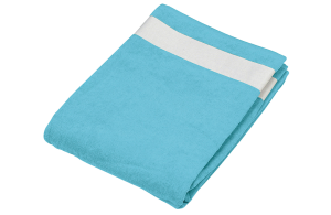 Drap de plage persnnalisé à rayure 160 x 100