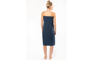 Drap de bain fouta personnalisé à franges torsadées