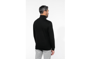 Pull camionneur personnalisé à col zippé