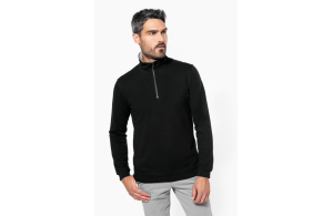 Pull camionneur personnalisé à col zippé