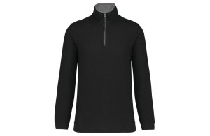 Pull camionneur personnalisé à col zippé