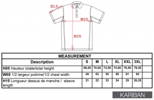 Polo personnalisé bicolore kariban sport et décontracté