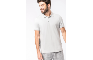 Polo personnalisé maille piquée élasthanne pour homme