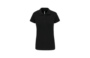 Polo personnalisé maille piquée élasthanne pour femme