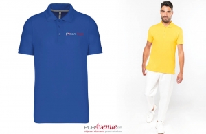 Polo personnalisé prestige haut de gamme personnalisé pour homme