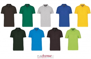 Polo personnalisé prestige haut de gamme personnalisé pour homme