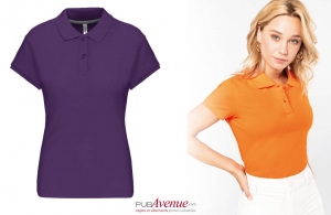 Polo personnalisé prestige haut de gamme personnalisé pour femme