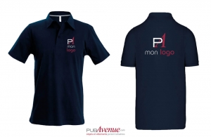Polo personnalisé prestige Kariban couleur pour enfant