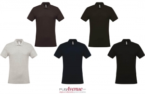 Polo piqué business personnalisé pour homme