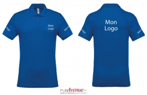 Polo personnalisé business kariban à maille piqué pour homme