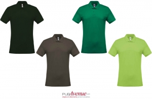 Polo personnalisé business kariban à maille piqué pour homme