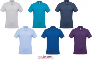 Polo personnalisé business kariban à maille piqué pour homme