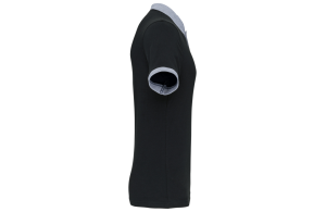 Polo personnalisé bicolore col et manche contrasté pour homme