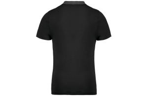 Polo personnalisé jersey à col bicolore pour homme