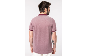 Polo bicolore Look tendance pour homme