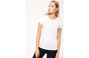 T-shirt Supima® personnalisé à coupe ajustée pour femme