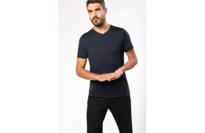 T-shirt col V Supima® kariban pour homme