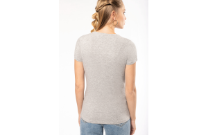 T-shirt élasthanne personnalisé pour femme