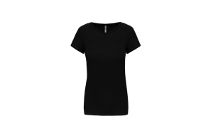 T-shirt élasthanne personnalisé pour femme