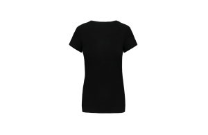 T-shirt col V élasthanne pour femme